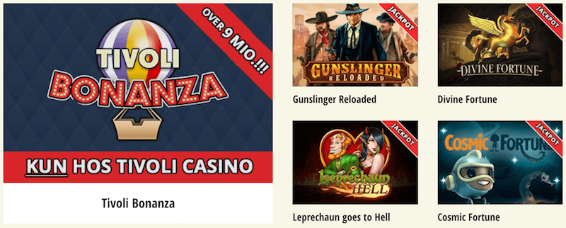 Tivoli casino spilleautomater